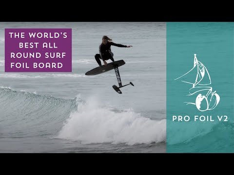 Product video of the Pro Foil v2: The world’s best all round surf foil board just got better!