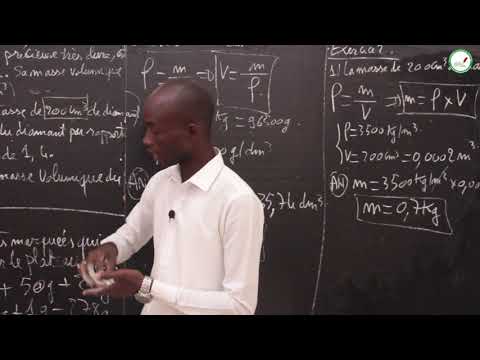 Exercices - Quatrième - Physique /Chimie : Masse - Masse Volumique et Densité / suite 1