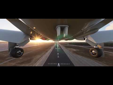 Micrsoft Flight Simulator 2020 / TBM 930 / ILS Sunset Landing LEMD / FlightControlReplay / RTX 3090