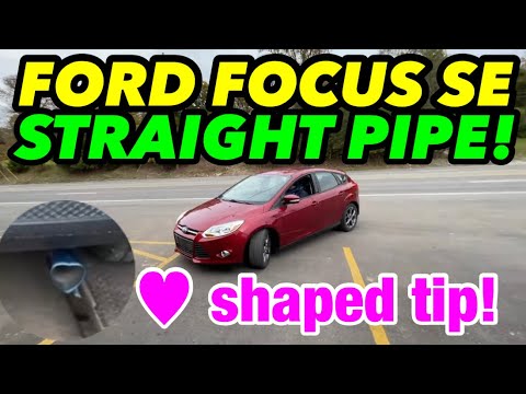Thumbnail for 2014 Ford Focus SE Exhaust w/ STRAIGHT PIPES! by Ford Focus
