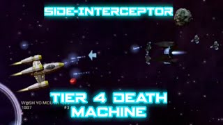 Side-Interceptor: Starblast's Tier 4 Death Machine