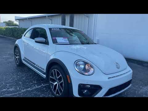 2016 Volkswagen Beetle Dune Hatchback White