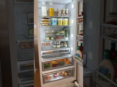 Refrigerator restock and organizing finds #sosatisfying #organizedhome #amazonfinds