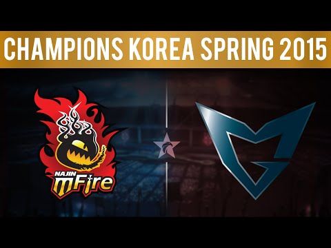 NJE vs SSG, Game 1 | LCK Spring 2015 W12D3 | Najin e-mFire vs Samsung Galaxy