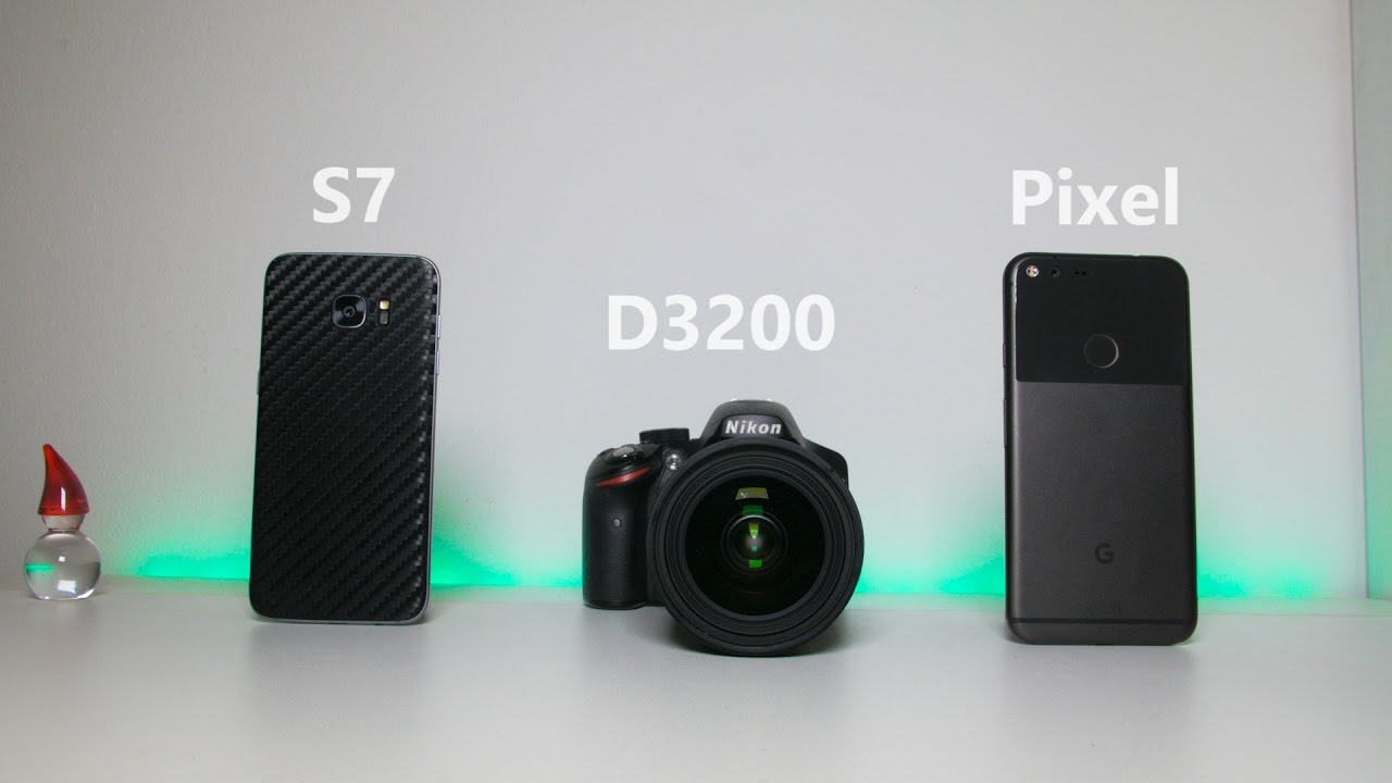 Camera Comparison: Google Pixel vs Galaxy S7 vs Budget DSLR!