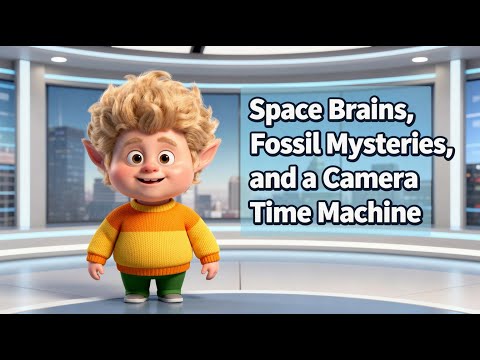 Space Brains, Fossil Mysteries, and a Camera Time Machine