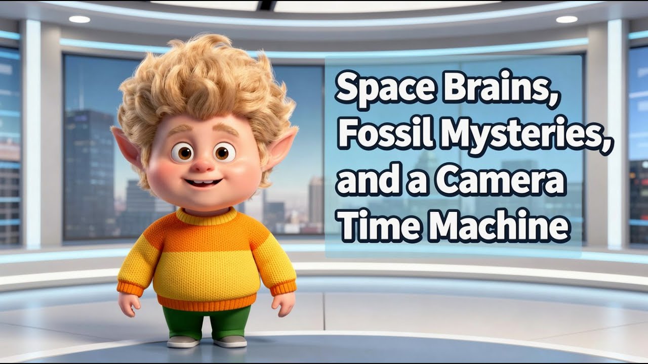 Space Brains, Fossil Mysteries, and a Camera Time Machine