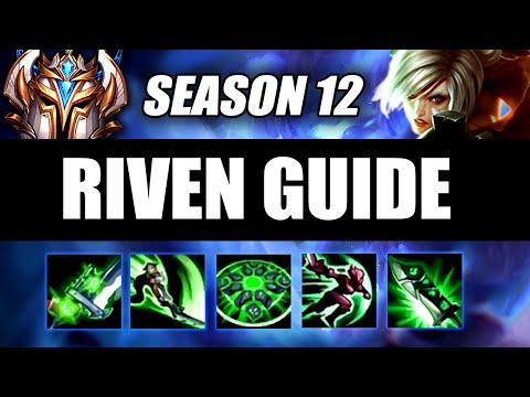 HOW TO PLAY RIVEN TOP SEASON 12 - Riven Guide S12 (Best Build, Runes, Playstyle)