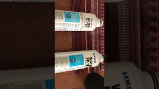 Samsung Refrigerator Water Filter Workaround
