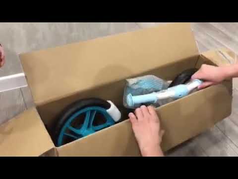 Розпакування Біговел Lionelo Alex Turquois  з rozetka