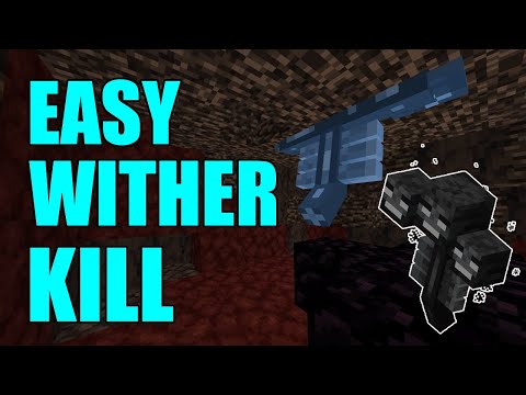 How to KILL the WITHER  Easy & Safe | Minecraft Survival Guide