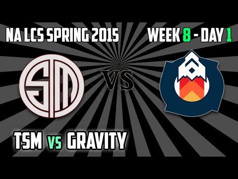 3. TSM vs Gravity - Highlights - NA LCS Spring 2015 - W8D1