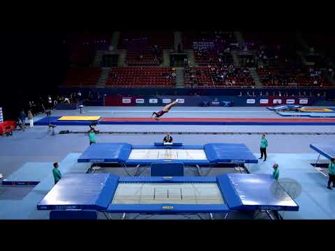 GIAMPIERI Giorgia (ITA) W - 2022 Trampoline Worlds, Sofia (BUL) - Q Trampoline Exercise 2