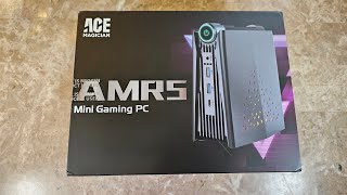 Ace Magician AMR5 Gaming Computer Ryzen 7 5800U, 32GB Ram, Unboxing and Review
