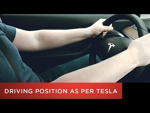 Tesla Model 3 Tutorial | Driving Position As Per Tesla