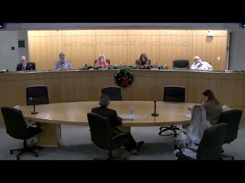 EVIT Governing Board Meeting, December 13, 2021