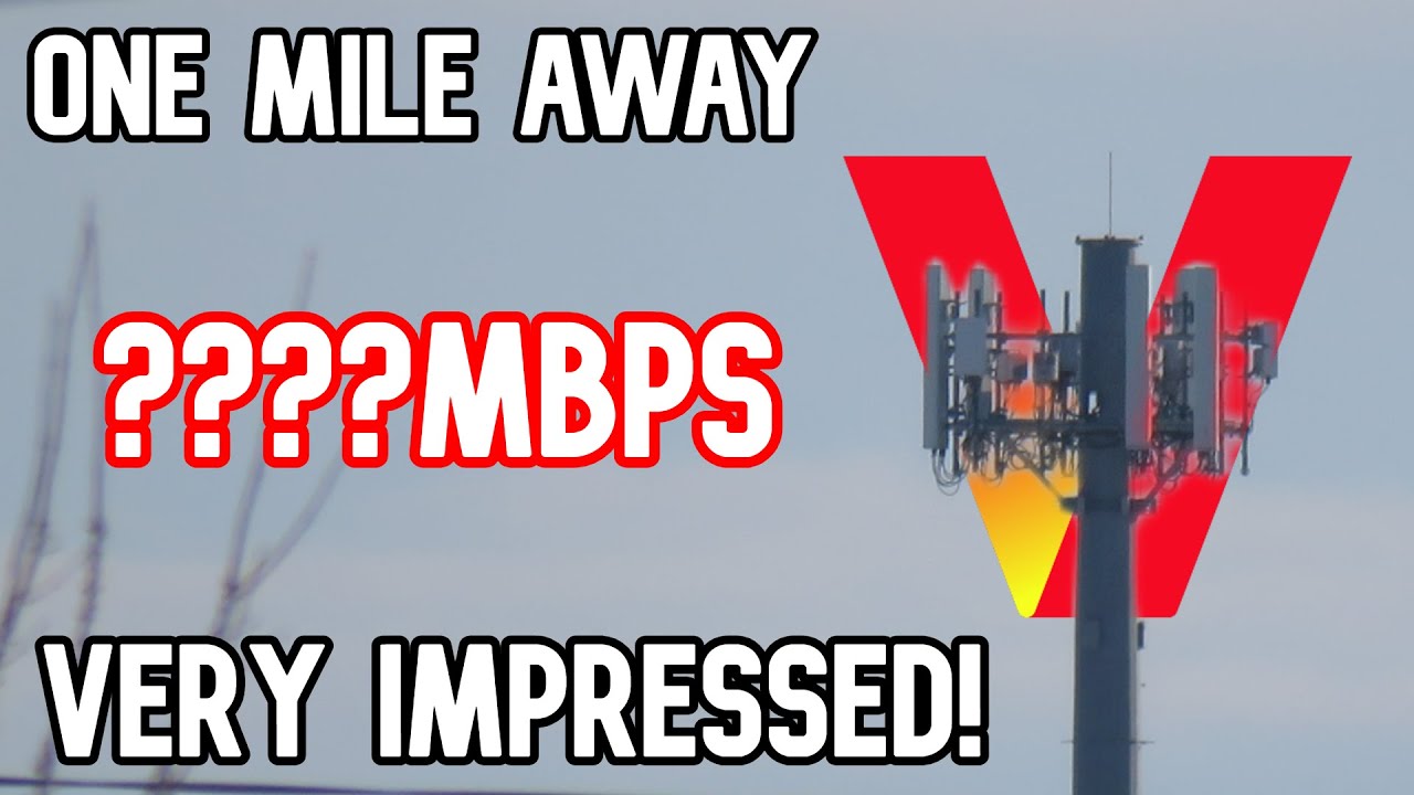 Verizon 5G/LTE Speed Test at 1 Mile LOS — Does It Hold Up?