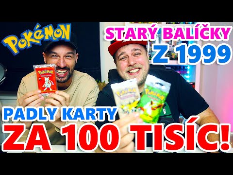 OTEVÍRÁME STARÝ BALÍČKY Z 1999 (VYTÁHLI JSME 3X HOLO KARTY ZA 100 TISÍC KORUN!)