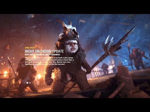 1 Hour of Ewok Hunt in 4K - STAR WARS™ Battlefront™ II