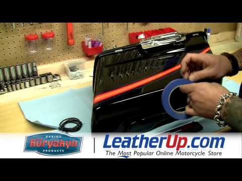 Kuryakyn Lighted Lower Saddlebag Accents for Harley Davidson at LeatherUp.com
