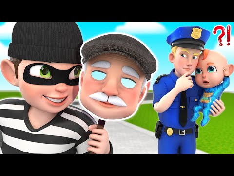 Beware of Danger Stranger | Police Officer Song | Rosoo Nursery Rhymes & Kids Songs