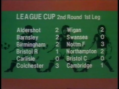 Tuesday 6th October 1981 - BBC1 - Sadat is Dead - David Dimbleby - Football Results - Fighting On