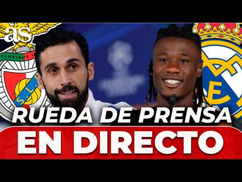 ARBELOA y CAMAVINGA, EN DIRECTO | RUEDA DE PRENSA HOY previa SL BENFICA vs. REAL MADRID | CHAMPIONS