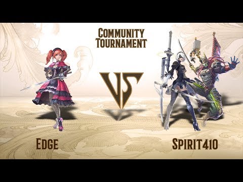 Edge (Amy) VS Spirit410 (2B, Yoshimitsu) - Winners Final - Community Tournament (29.06.2019)