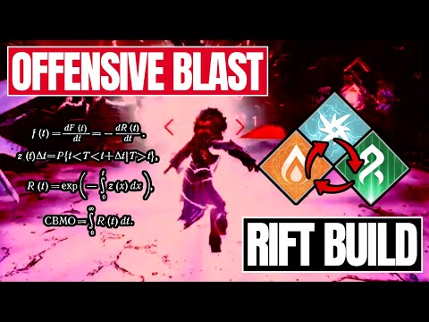 NEW Offensive TRIPLE Element Blast RIFT Build | Survive, Blind, Melt | New Way To Play WARLOCK - D2