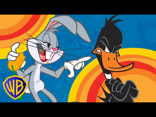 Vídeo relacionado con Looney Tunes Daffy Duck Faux Pocket Camiseta, Hombre, Limón, 3XL