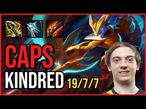 CAPS - KINDRED vs GRAVES Jungle - EUW Grandmaster - Patch 11.5
