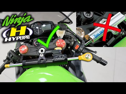 Steering Stabilizer on Motorcycle