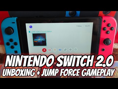 JUMP FORCE NINTENDO SWITCH ASMR UNBOXING 2022