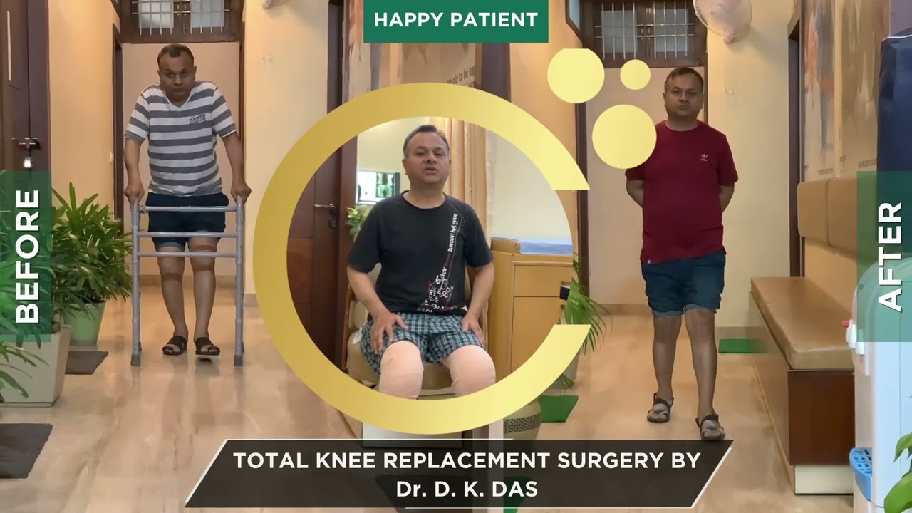 video of hip replacement surgery in Delhi performed by Dr DK Das