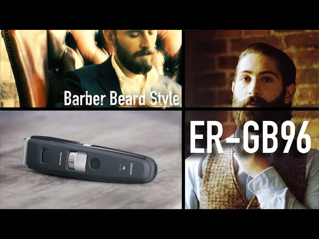 Video Teaser für Panasonic Beard Trimmer Designed for Long Beard | ER-GB96