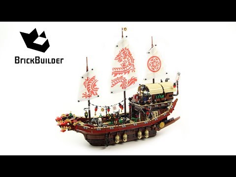 Конструктор «Летающий корабль Мастера Ву» 80010 (НиндзяГо 70618) / 2338 деталей