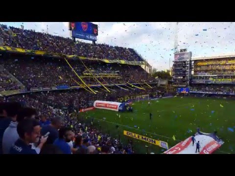 "Boca 3 Rafaela 0 2016, El que no salta se fue a la B [4K]" Barra: La 12 • Club: Boca Juniors • País: Argentina