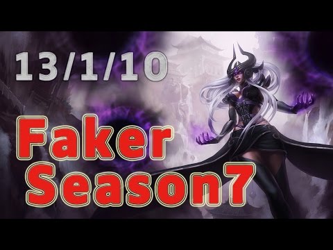 SKT T1 Faker Syndra MID vs Orianna Patch 7.9