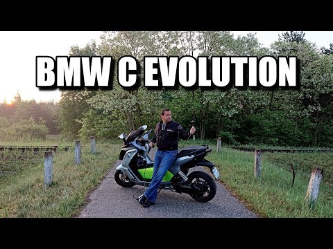 BMW C Evolution elektryczny skuter (PL) - test i jazda próbna Video
