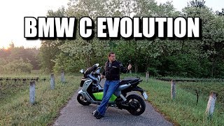BMW C Evolution elektryczny skuter (PL) - test i jazda próbna