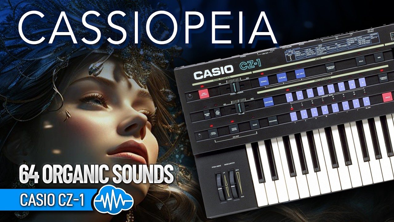 LFO072 - Cassiopeia - Casio CZ-1 ( 64 presets ) - Video Preview 1
