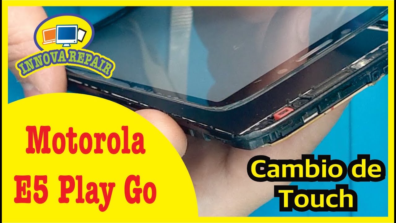Motorola E5 Play Go Cambio de Touch, Tactil