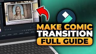 How To Make a Comic Transition in Filmora (FAST & EASY) | 100% WORKS | NO Yapping, To The Point!