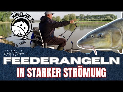 Angeln in starker Strömung: So fängt der Weltmeister Trainer mit der Feederrute!