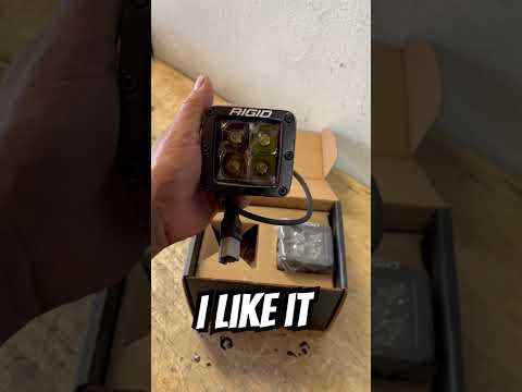 Rigid industries midnight edition #ledlights #rigid #spotlights #installation #jeep #trucks ￼