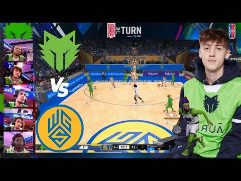 T-Wolves Gaming faces Warriors Gaming Game 1 of 3 NBA 2K League 5v5 June 13, 2024