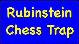 Chess Traps #2: Rubinstein Trap - Queen's Gambit Declined