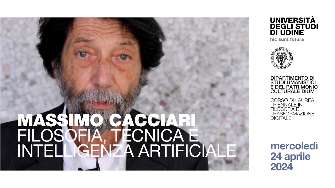 Massimo Cacciari: Filosofia, tecnica e intelligenza artificiale