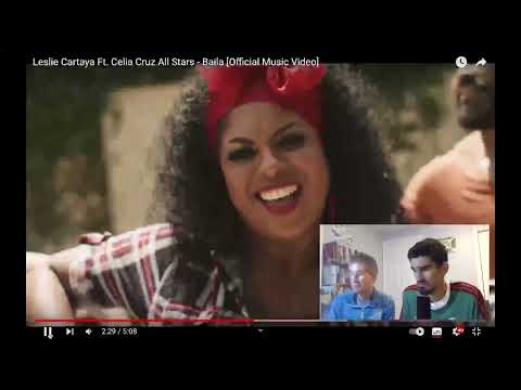 DEEJAY STEVIE REACTS TO "BAILA" BY CUBAN SINGER LESLIE CARTAYA FT. CELIA CRUZ ALL STARS!!!