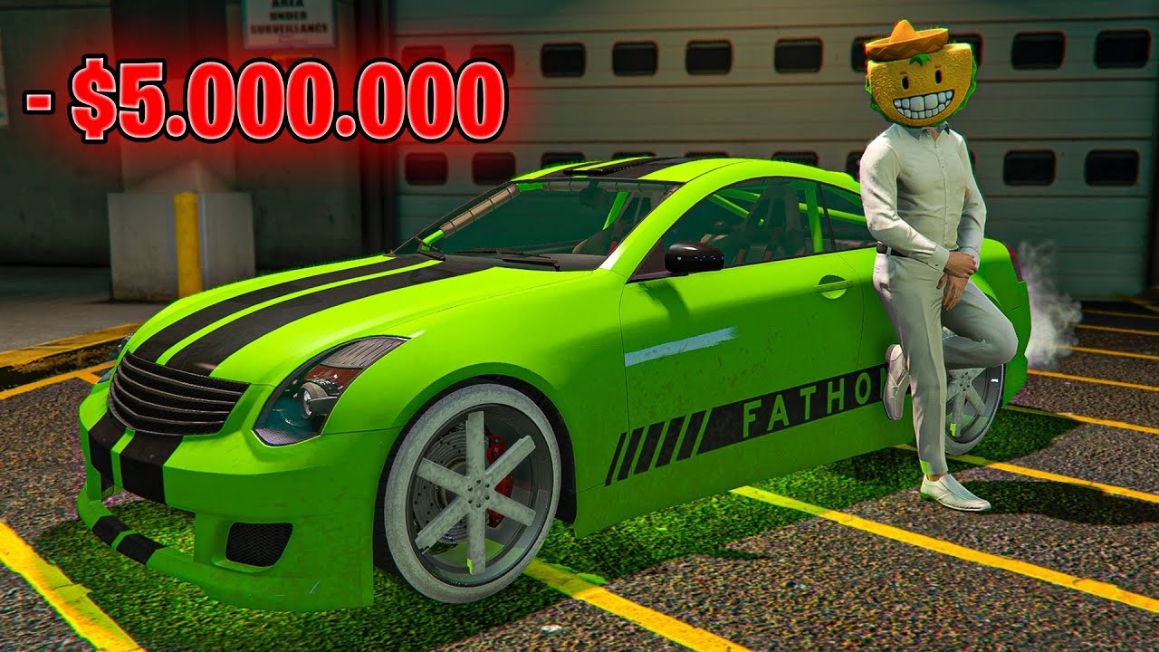 MI PRIMERA CARRERA CON EL COCHE MAS GUAPO DE GTA 5 ONLINE